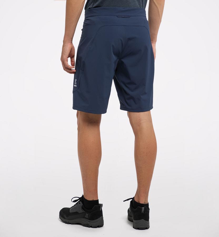 Haglöfs Mens Lizard Shorts Dark Blue New Zealand 16732RCUH